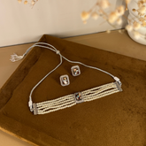 Nurelle Pearl Choker Set